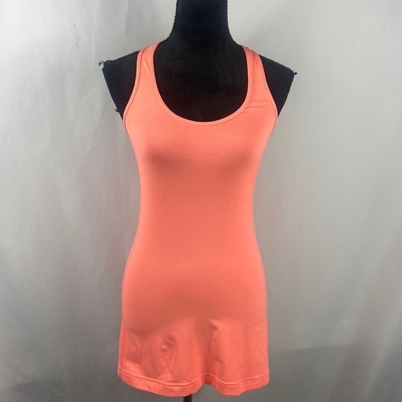lululemon athletica Tops - Lululemon Peach Long Length Racerback Tank